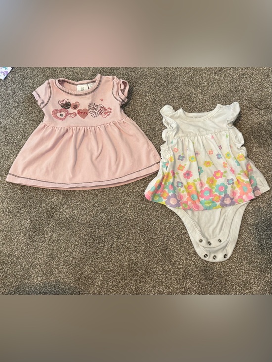Koala Kids Other - Cute baby girl Dress & Onesie Garanimals Koala Kids 6-9 months spring summer 6m